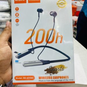 Recrsi RE-NY060 200 Hours Type-c Bluetooth Neckband